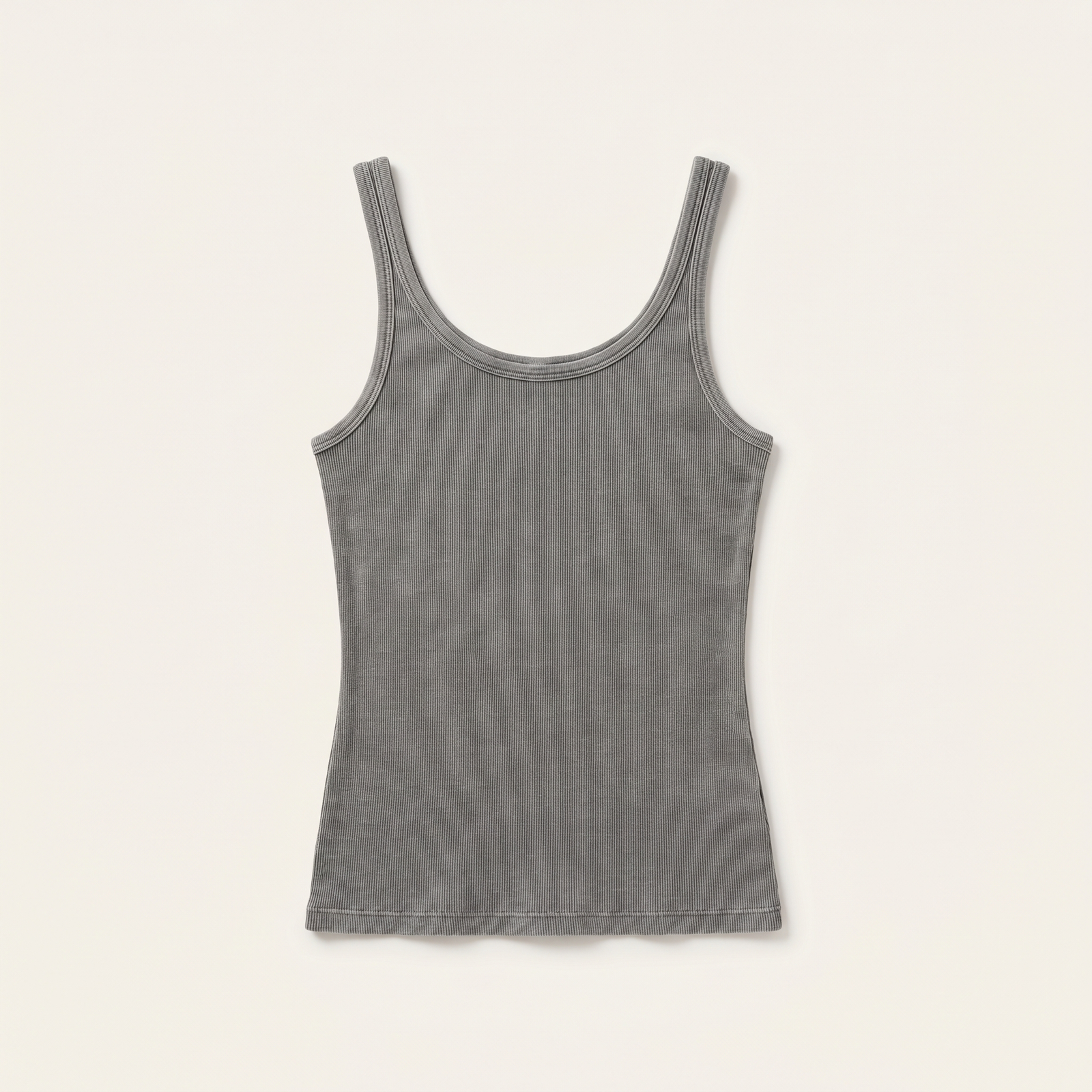Sick Tank — Washed Grey flat-lay