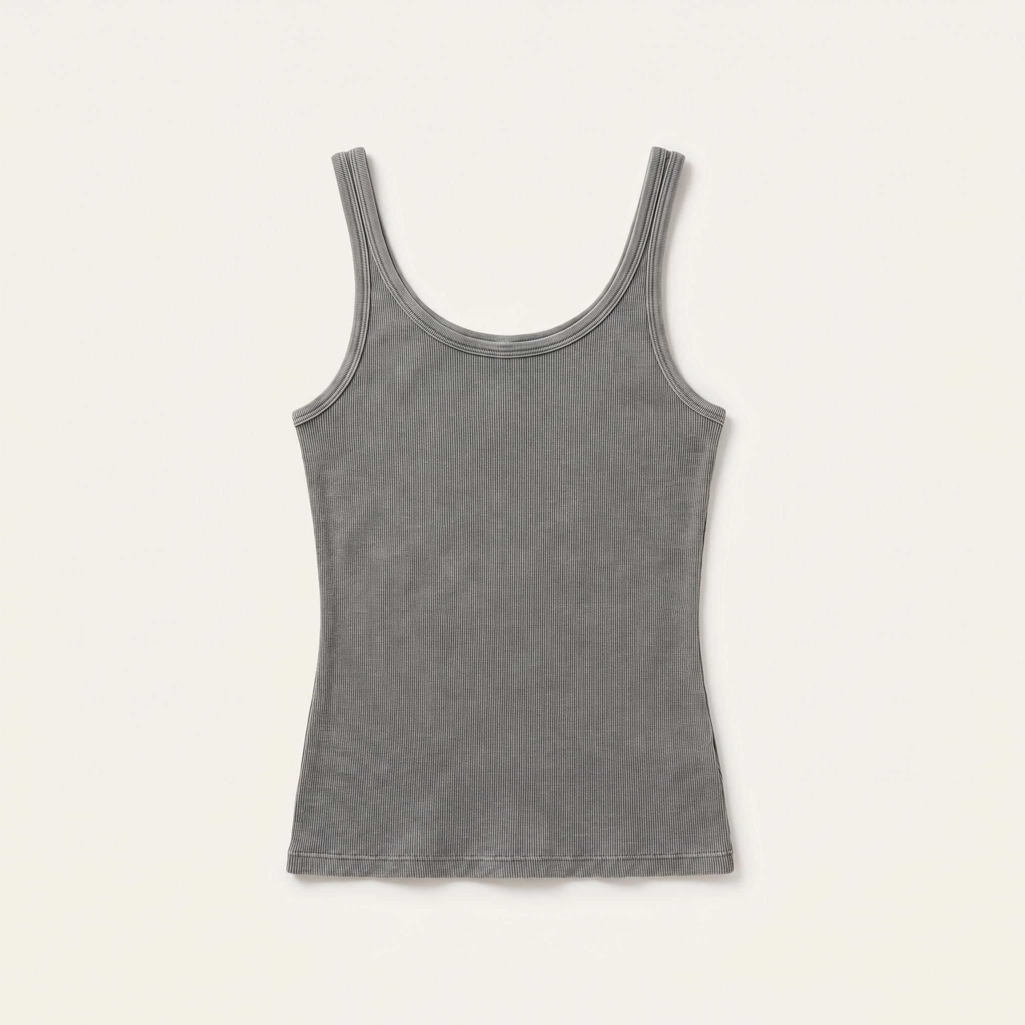 Sick Tank — Washed Grey flat-lay