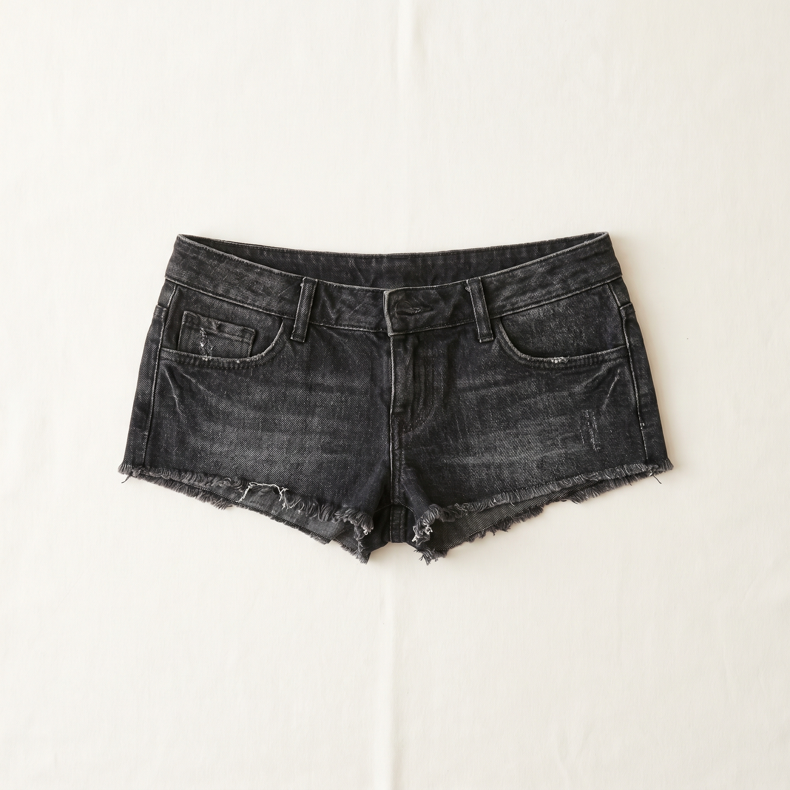 Stolen Denim Shorts flat-lay