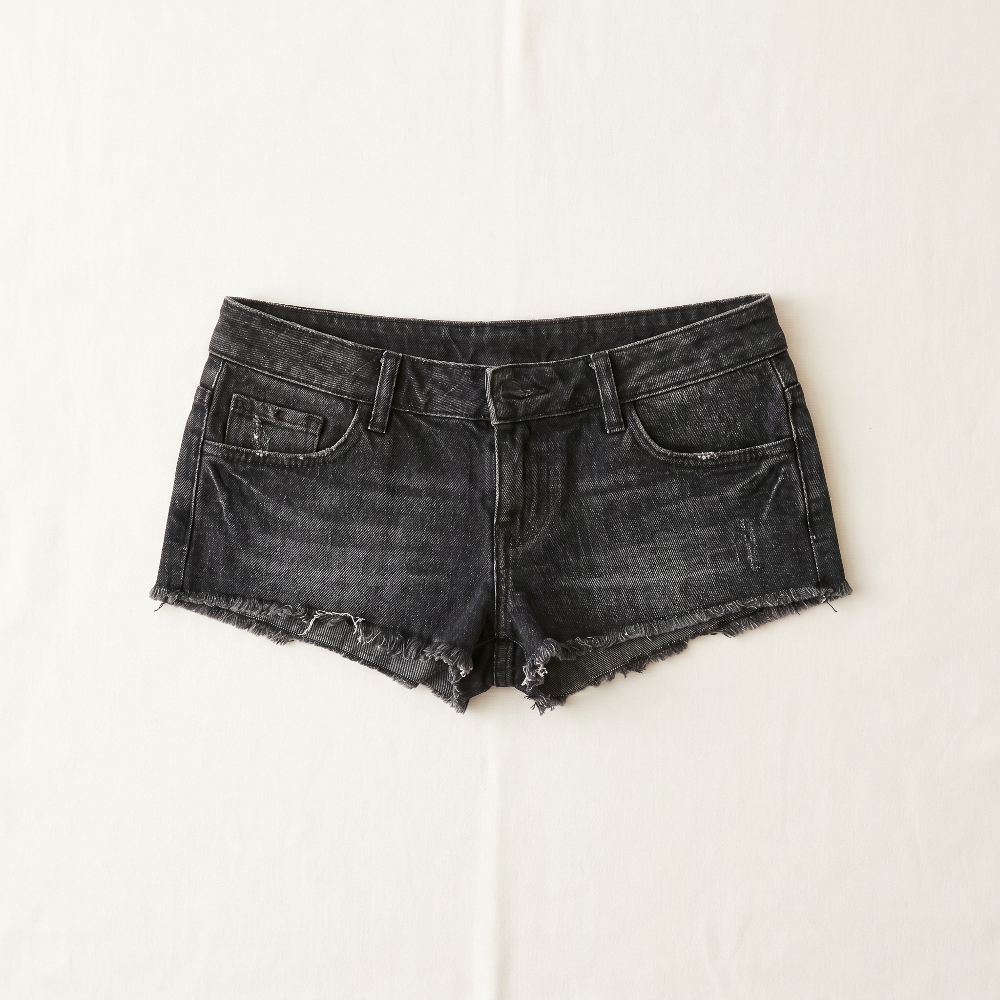 Stolen Denim Shorts flat-lay