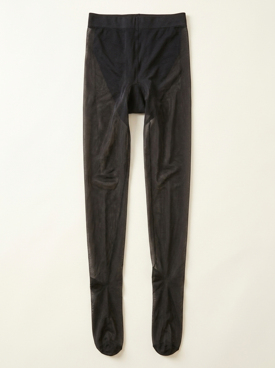 Pining Tights — Black flat-lay